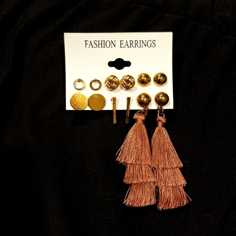 6 PAIRS of Earings! NWT